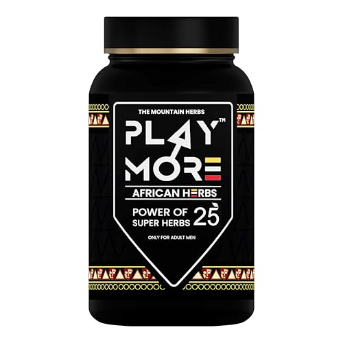 Image of Herbal Deck PLAY MOR African Superherbs Herbal Powder | 150g Ayurvedic Wellness Blend for Vitality, Strength & Immunity | Powder for Stamina and Strength (Pak of 1)