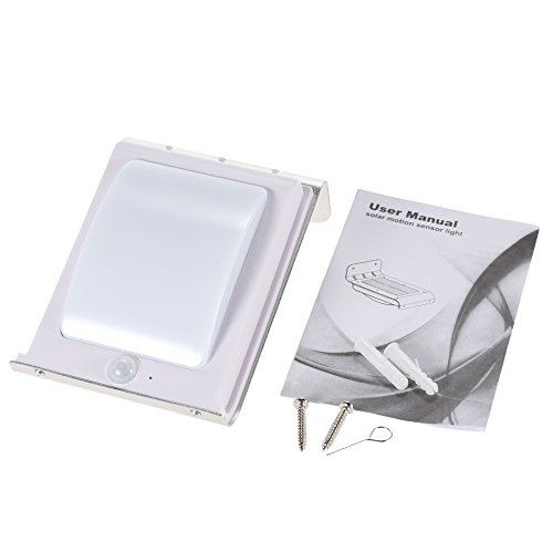 Anself - Foco con receptor para energía solar, 16 luces led, apto para exteriores