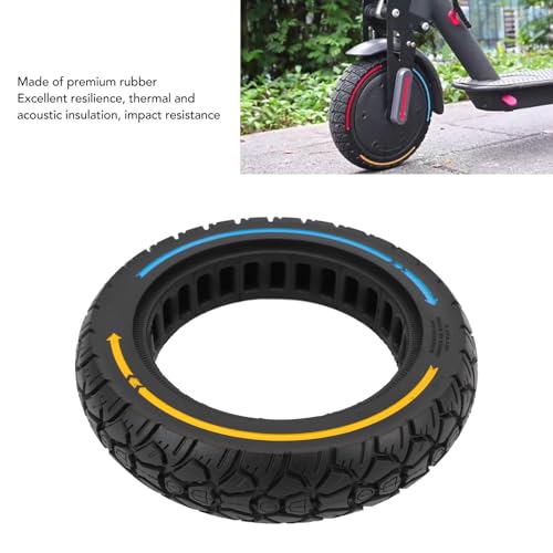 Pneu Sólido para Scooter Elétrica, Pneu Off Road de Borracha Antiderrapante de 9,5 Polegadas para Pn