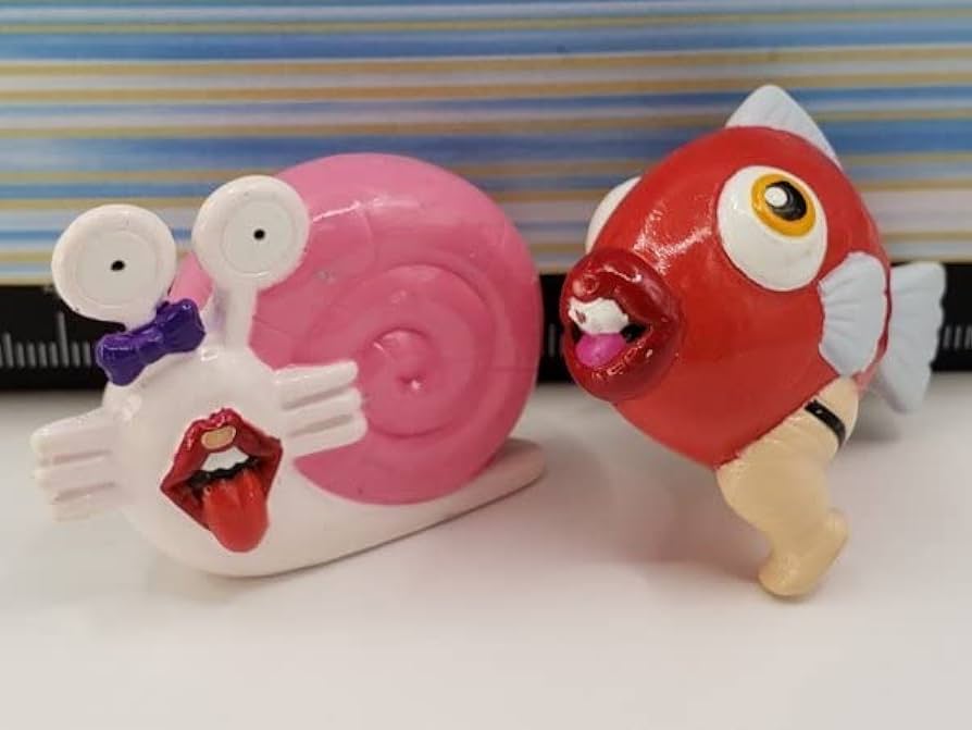 貴重⬛️パプワくんゴム製フィギュア6体