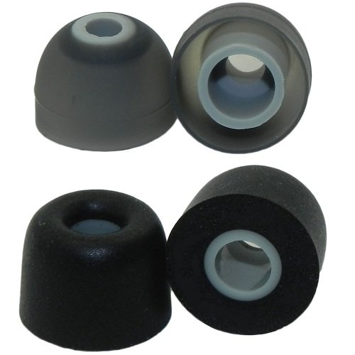 Earphones Plus Brand - Size Large - 3 Pair Memory Foam & 3 Pair Silicone Rubber Replacement Earbuds, Ear Tips for JayBird BlueBuds X and Jaybird X2 Bluetooth Sport Headphones (not Freedom Sprint) Earphones Plus Brand - Size Large - 3 Pair Memory Foam & 3 Pair Silicone Rubber Replacement Earbuds, Ear Tips for JayBird BlueBuds X and Jaybird X2 Bluetooth Sport Headphones (not Freedom Sprint)