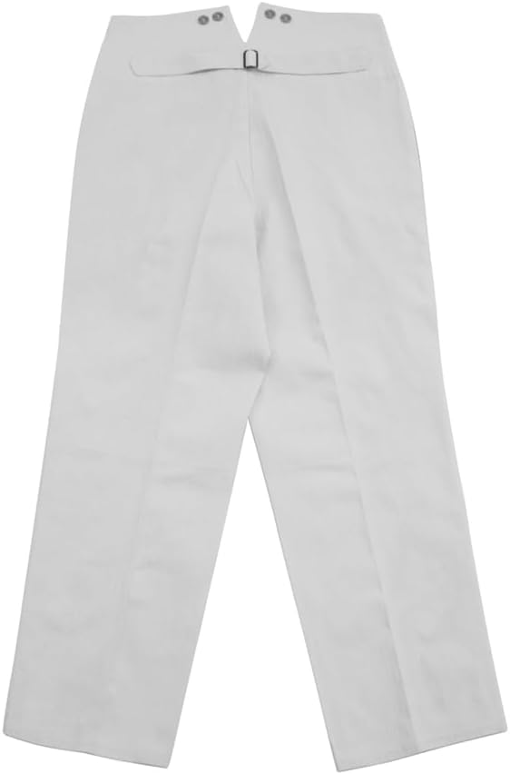militaryharbor WW2 WWII German Luftwaffe White Cotton Trousers