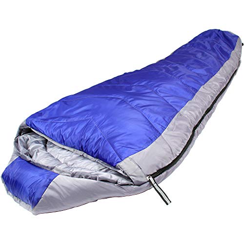 Northstar Tactical Coretech Sleeping Bag, Blue, 3.5-Pound