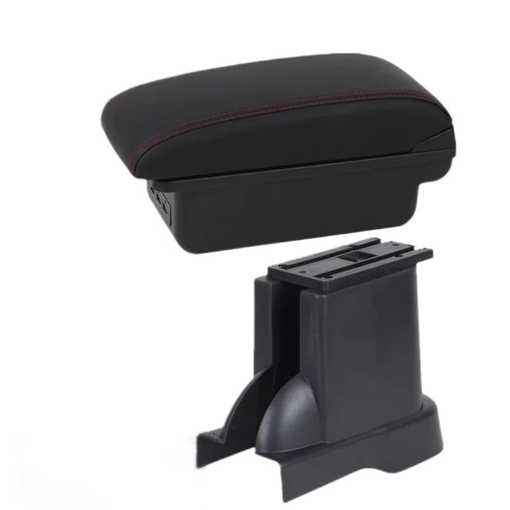 Sxqpocar B1 Red Line 3Usb For Suzuki Alto Car Armrest Box Center Storage Box Replacement Parts