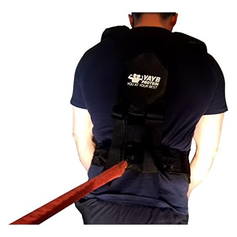 YAYB Strongman Truck Pulling Harness-Car-Sled-Dragging-3 Point attachment-Heavy Duty Strongman Harness Cover