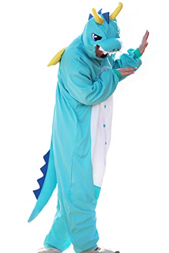 wotogold Pijama de Dragón Azul Animal...