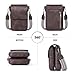 POIUGOYA Small Crossbody Bags for Women Trendy,Leather Triple Compartment Cell Phone Crossbody Wallet Purses with Card Slots