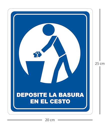 Letrero no tirar basura 23 Imagen adicional