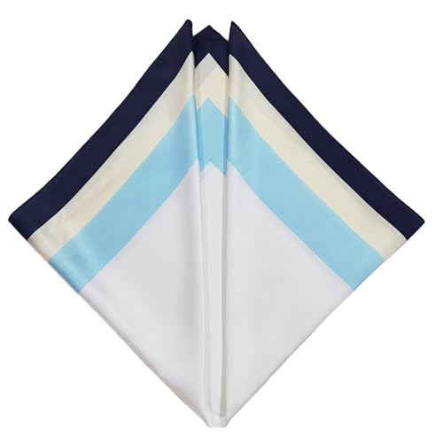 Image of Satin Silk Small Square Scarf for Women, Printed Soft and Comfy Neck Head Tie Scarf Bandana