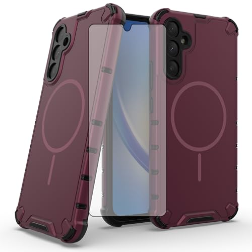 Coque Samsung Galaxy A34 5G aimantée anti-choc pour éviter les bris d'écran