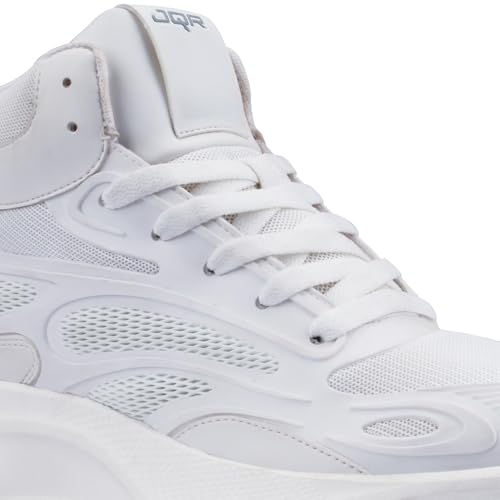 Image of JQR Cannon Sports Shoe for Men | Breathable Mesh | Shock Absorption | Nonslip | Lightweight & Comfortable | Stylish & Durable for Running, Gym, Walking, Jogging & Casual Use for Everyday Wear