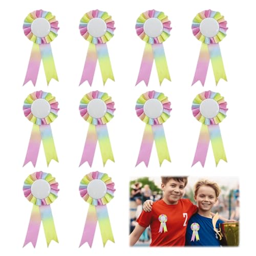 GUTERTOP 10 Stück Hobby Horse Rosettes, Turnierschleifen, Steckenpferd...
