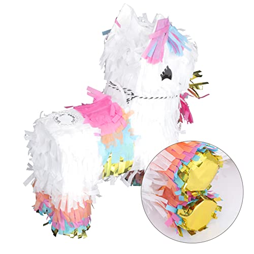 Alipis Photo Horse Decoration Pinatas Festival Fun Mayo Event Favor Toys D For Holding Pinata Filled Party: Carnival Game Theme Decorations Paper Smashing Holiday Filling Filler #TOP1