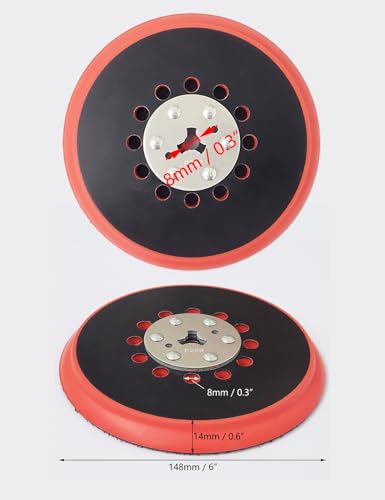Patins de ponçage 15,2 cm pour Bosch GET75-6N RSM6044