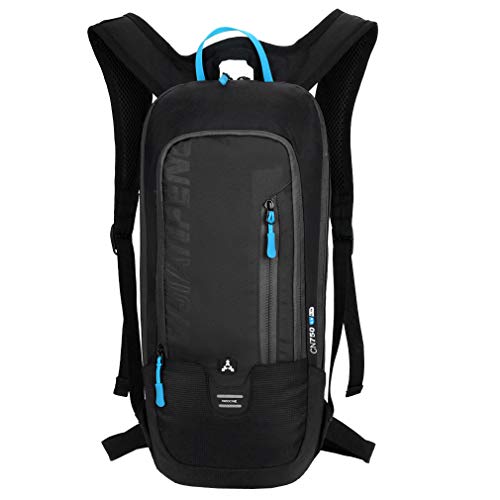 Hebetag Mountain Bike Backpack for Men & Women, Black