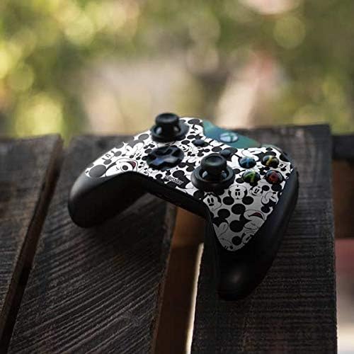 Skinit Decal Gaming Skin Compatible with Xbox One Controller - Officially Licensed Disney Mickey Mouse Face Pattern Design