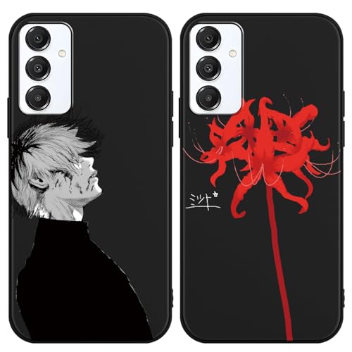 TBNMBGY [2 Piezas] Funda para Samsung Galaxy 5G 6.7", Anime