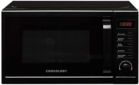 Cookology CFSDI20LBK 800W Freestanding Microwave in Black - 20 Li...