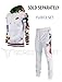 SCREENSHOT-P11062 Mens Hip Hop Premium Slim Fit Urban Fleece Pants - Activewear Pop Art Side Stripe Street Fashion Sweatpants-White-Medium