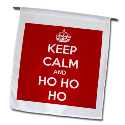 3dRose Gartenflagge 'Keep Calm And Marry Me' – 30,5 X 45,7 Cm, Aus Polyester, Rot