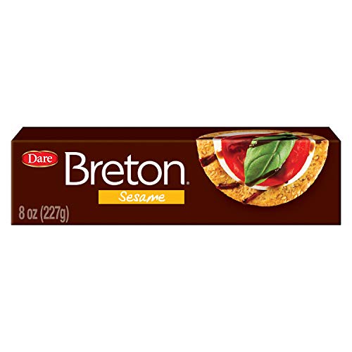 Dare Breton Crackers Â€“ Party Snacks With No Artificial Flavors And 0G Of Trans Fat Per Serving Â€“ Sesame, 96 Ounce, (Pack Of 12) #TOP3