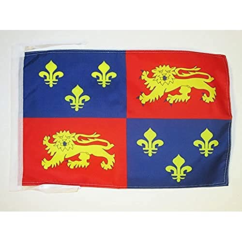 AZ FLAG, Landes Flag, 18'' x 12'', 100% Polyester French department, France Small Banner with Two Cords, Fade Resistant