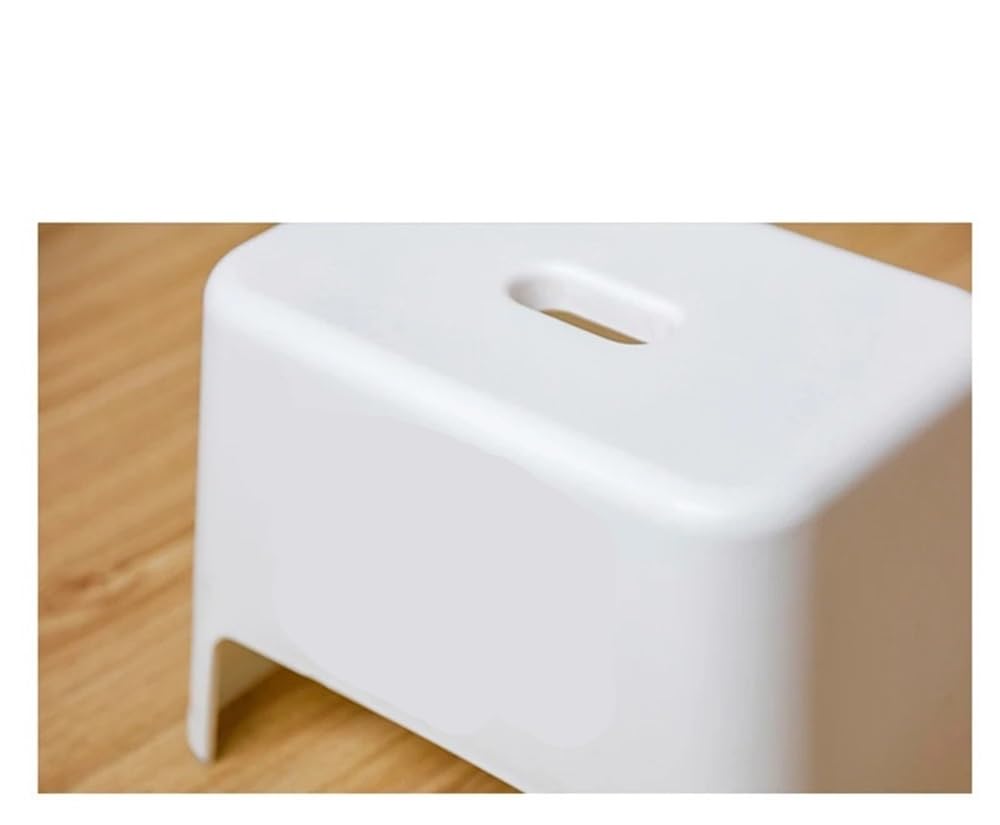 Reposapiés de plástico for adultos, taburete de baño con escalón elevado, ayuda for sentadillas, taburete de baño portátil, taburete de baño resistente for adultos, reposapiés antideslizante.