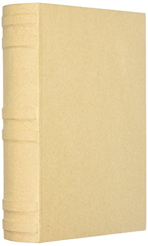 Darice Paper Mache Book Box, Natural
