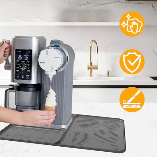 Tapis de machine à expressos antidérapant et imperméable pour bar d'hôtel