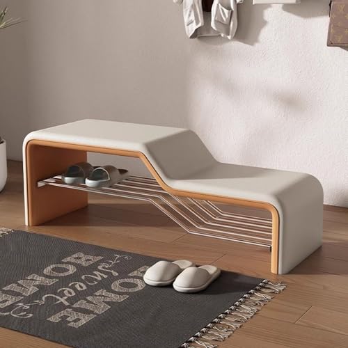 Banc à chaussures rembourré pour optimiser une entrée étroite - 2