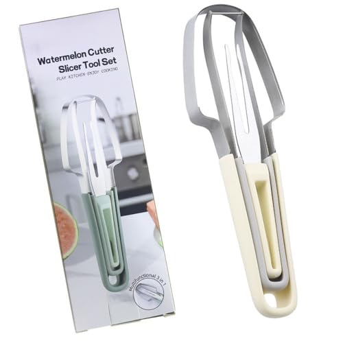 Mandolina profesional de acero inoxidable para verduras beige miniatura 1