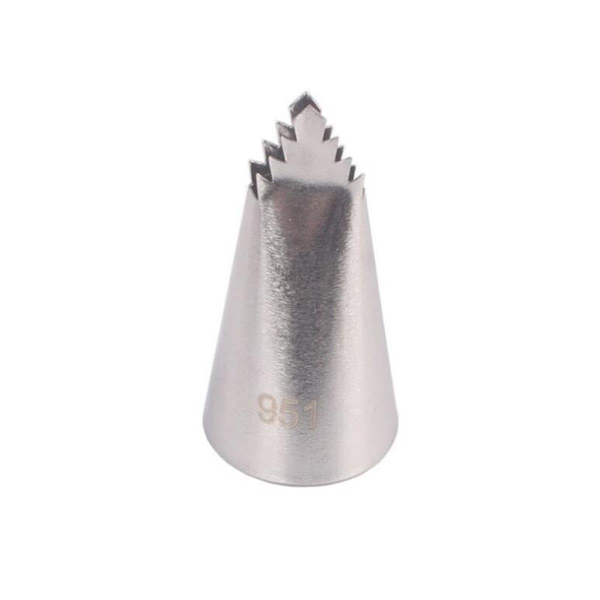 Boquillas para bizcochos Puntas de Hojas Medianas, boquillas for Manga pastelera de Acero Inoxidable, Juegos de pastelería for decoración de Pasteles, Herramientas for Magdalenas