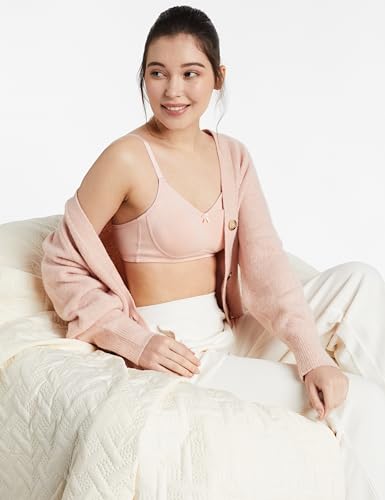 Image of Amazon Brand - Symbol Women's Cotton Stretch Non Padded Wire Free Full Coverage Lift Up Bra