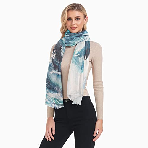 Oyihfvs Woman Long Linen Silk Scarf Soft Head Wrap Silk Shawl Stole Soft Neckerchief2