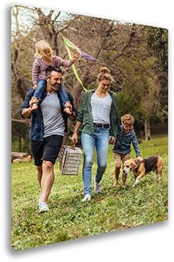 Custom portrait canvas prints (6x10 inch)