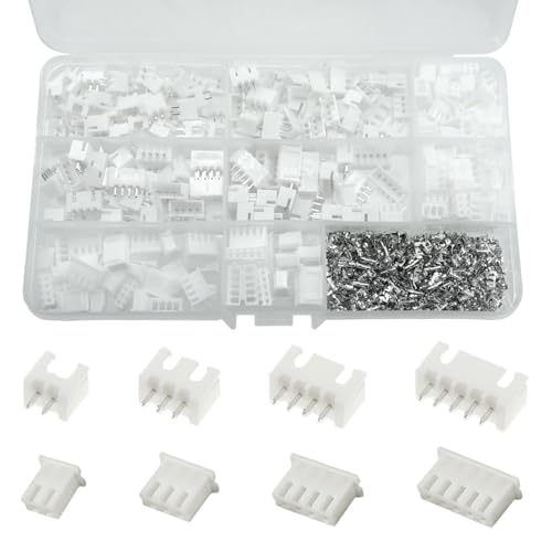 Kit de Conectores JST XH 2.54mm 720 Piezas miniatura 1