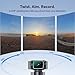 BOBLOV 5K Body Camera with Microphone, W5 Vlogging Camera, 5K/15FPS and 4K/60FPS with 270° Rotating Lens, External Mic Support, Clip/Strap Options, EIS Stabilization for Meeting, and Daily Use