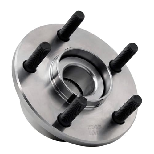 Image of Detroit Axle - Front 2pc Wheel Bearing Hubs for Ford 1990-1993 Cougar, 1989-1990 Thunderbird Mercury Cougar, 2 Wheel Bearing and Hubs Assembly Replacement