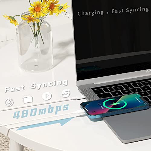 Image of APFEN 10 Feet Type C to Lightning Fast Charging Cable Compatible with iPhone 14 /14 Pro / 14 Pro Max / 13 /13 Pro / 13 Pro Max / 12 /11 /XR /XS /X /8 Series.