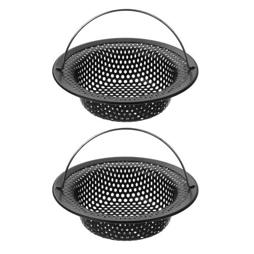 Colador para fregadero de acero inoxidable 2 piezas