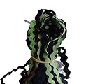 Chutes de Ruban Croquet Zig Zag Serpentine   largeur 8 mm (Chute croquet   60 cm à 1m10)