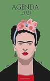  Agenda 2021: Weekly calendar planner Frida Kahlo