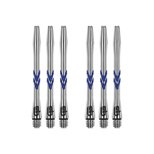 RED DRAGON Gerwyn Price Iceman V-Groove Aluminium Medium Blue Shafts (Stems) RED DRAGON Gerwyn Price Iceman V-Groove Aluminium Medium Blue Shafts (Stems)