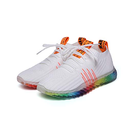 Peggy Piggy Women'S Walking Shoes Lightweight Tennis Shoes Sports Shoes Rainbow Jelly Soles Sneakers Breathable Shoes thumb #1