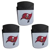 Siskyou Sports NFL Tampa Bay Buccaneers Chip Clip Magnets, 3pk One Size, White