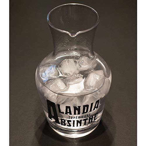 Absinthe Carafe Set with Glasses & Spoons | Mouth-blown Glass | Classic 19th century design