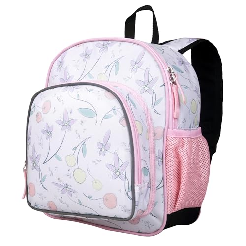 JumpOff Jo 12-Inch Backpack for Boys & Girls, Ideal for School & Travel with Padded Back, Mesh Pocket & Adjustable Straps (Fairy Blossom)