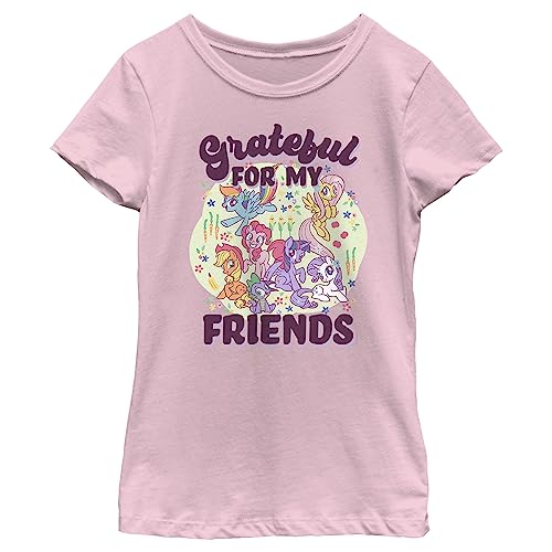 Girl's My Little Pony: Friendship is Magic Grateful for My Friends T-Shirt
