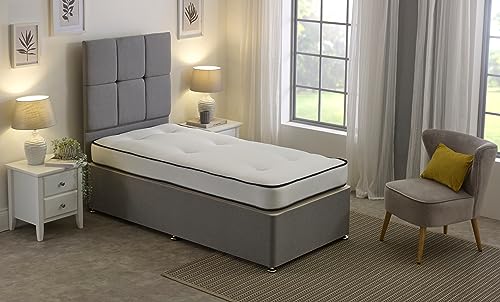 eXtreme comfort ltd Damask EasyClean Double Life Dual Sided Tufted Value Essentials Foam Free Innerspring & Comfort Fillings Budget Value Mattress, 2ft6 Small Single (75 x 190cm) eXtreme comfort ltd Damask EasyClean Double Life Dual Sided Tufted Value Essentials Foam Free Innerspring & Comfort Fillings Budget Value Mattress, 2ft6 Small Single (75 x 190cm)