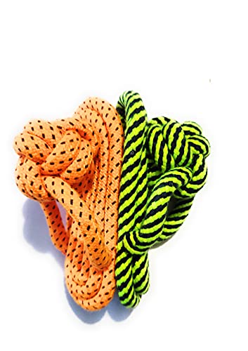 Image of Chew Dog Toys Slipper Dog Toy Cotton Poly Mix Chew Toys Pack of 4 - Suitable for Small and Medium Puppies Improve Dental Health Hand Made Toys